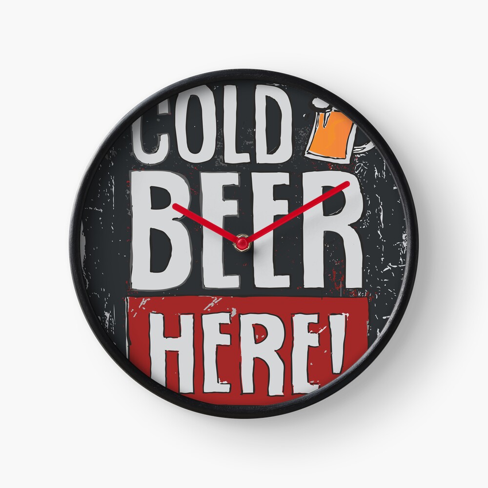 Sicko Manifesto - clock - cold beer here